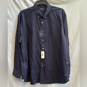 Daniel Cremieux Navy Long-Sleeve Button-Down Shirt